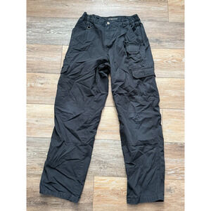5.11 Tactical Men’s Black Cargo Pants 25x32 Ripstop Utility Military Workwear